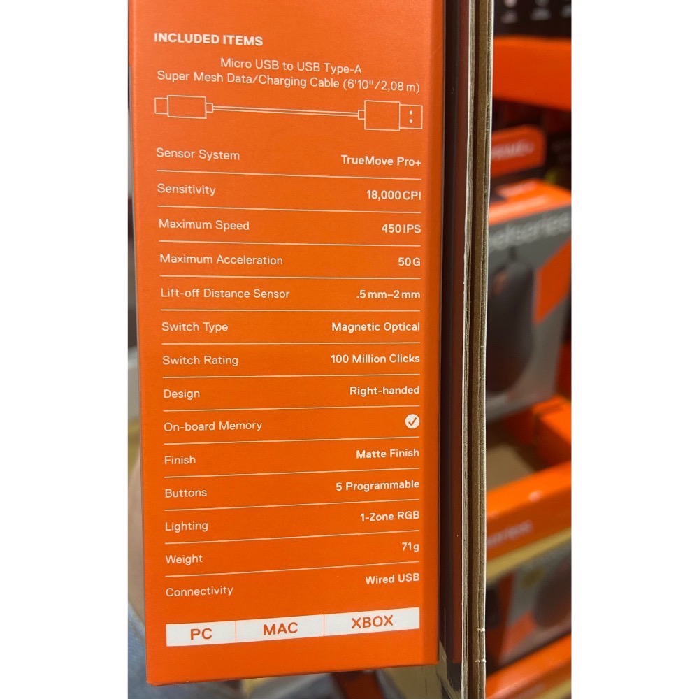 🎉現貨特價！STEELSERIES PRIME+電競滑鼠-吉兒好市多COSTCO代購-細節圖8
