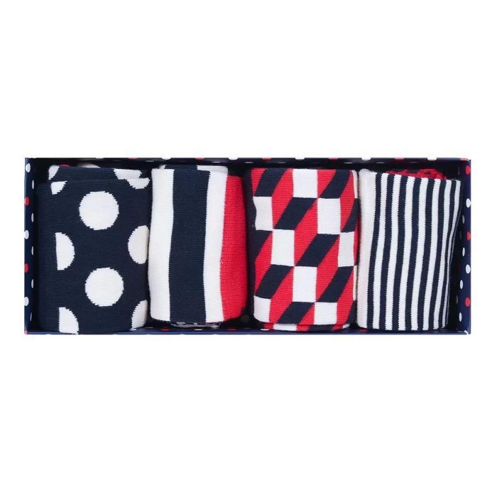 🎉現貨特價！Happy Socks 男襪四入組禮盒 單一尺寸 二款組合可選-吉兒好市多COSTCO代購-細節圖6