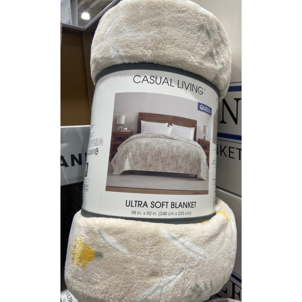 🎉現貨特價！CASUAL LIVING 雙人舒適毯 尺寸約:233X248公分-吉兒好市多COSTCO代購-細節圖11