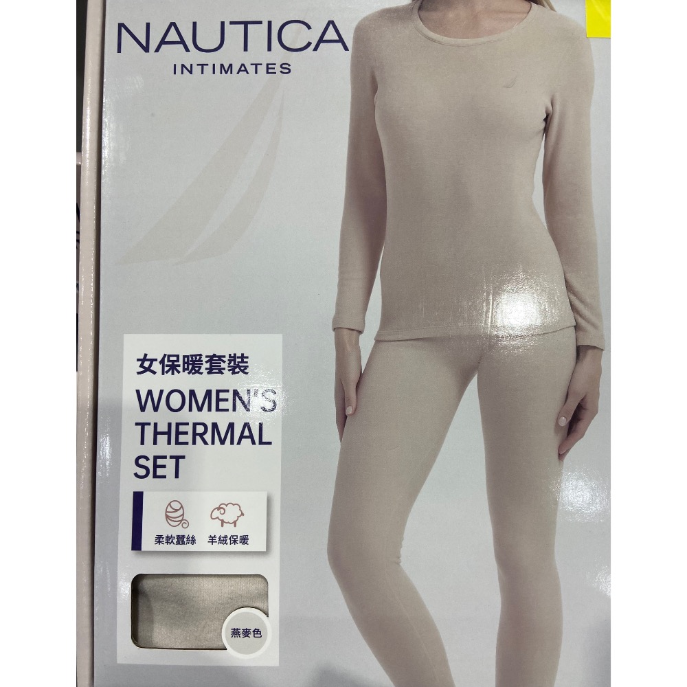NAUTICA 女保暖衣褲套組 二色可選 美國尺寸:S~XL-吉兒好市多COSTCO代購-規格圖11