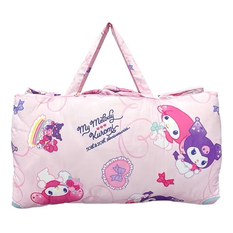 🎉現貨特價！卡通兒童睡袋三件組(涼被、睡墊、枕頭各一)鯊魚寶寶/史努比/大耳狗/美樂蒂酷洛米-吉兒好市多COSTCO代-規格圖8