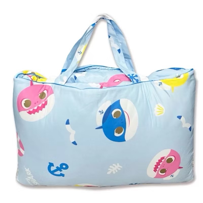 🎉現貨特價！卡通兒童睡袋三件組(涼被、睡墊、枕頭各一)鯊魚寶寶/史努比/大耳狗/美樂蒂酷洛米-吉兒好市多COSTCO代-規格圖8