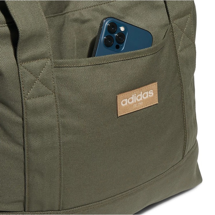 ADIDAS 愛迪達帆布托特包 單一尺寸 三色可選:綠/藍/白-吉兒好市多COSTCO代購-細節圖6