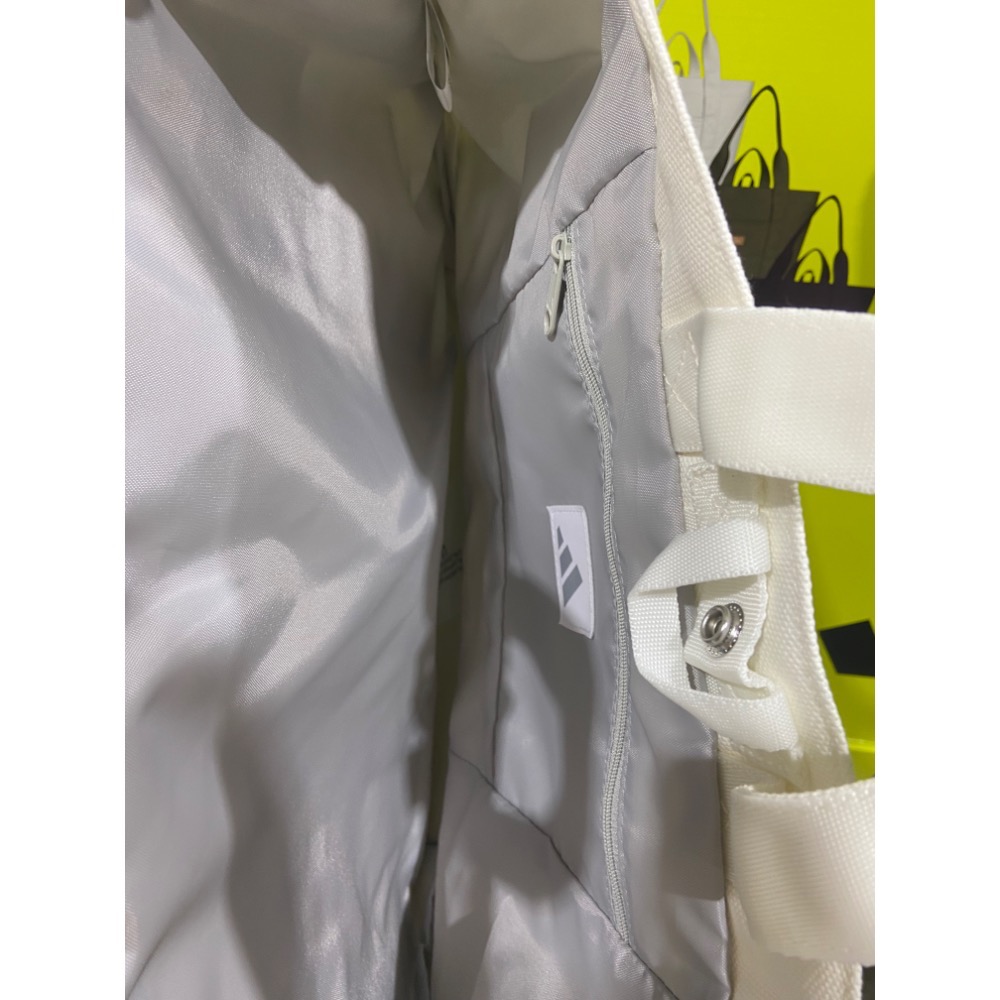 ADIDAS 愛迪達帆布托特包 單一尺寸 三色可選:綠/藍/白-吉兒好市多COSTCO代購-細節圖8