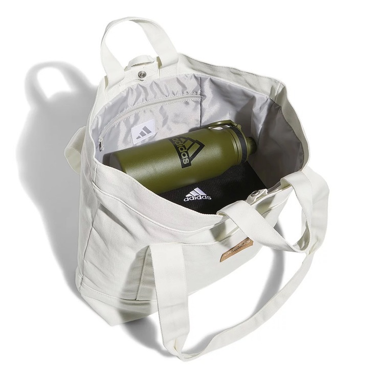 ADIDAS 愛迪達帆布托特包 單一尺寸 三色可選:綠/藍/白-吉兒好市多COSTCO代購-細節圖9