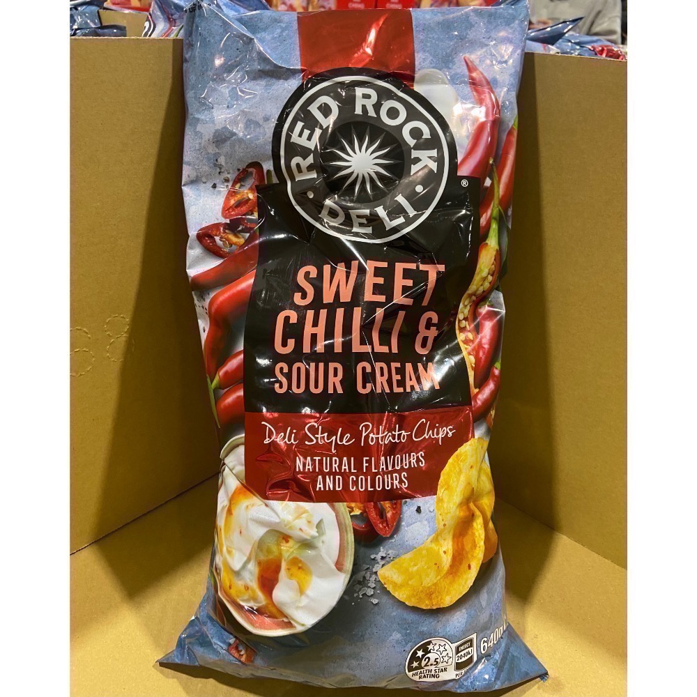 Red Rock Deli 甜辣酸奶口味洋芋片 640公克-吉兒好市多COSTCO代購-細節圖3