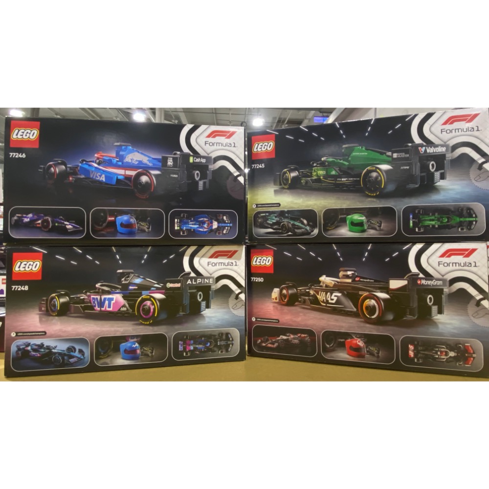 LEGO 樂高賽車模型 77245/77246/77248/77250 適用年齡18歲以上-吉兒好市多COSTCO代購-細節圖2