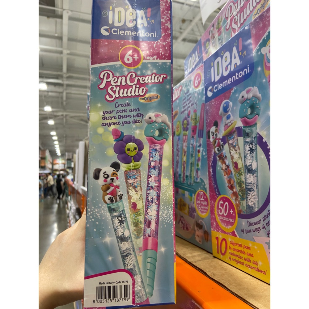 CLEMENTONI DIY原子筆組 適用年齡:6歲以上-吉兒好市多COSTCO代購-細節圖2