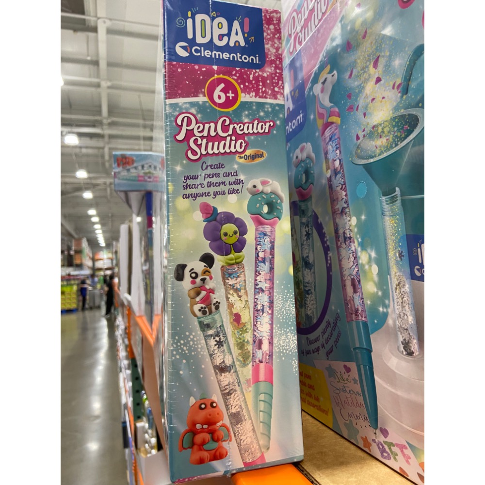 CLEMENTONI DIY原子筆組 適用年齡:6歲以上-吉兒好市多COSTCO代購-細節圖3