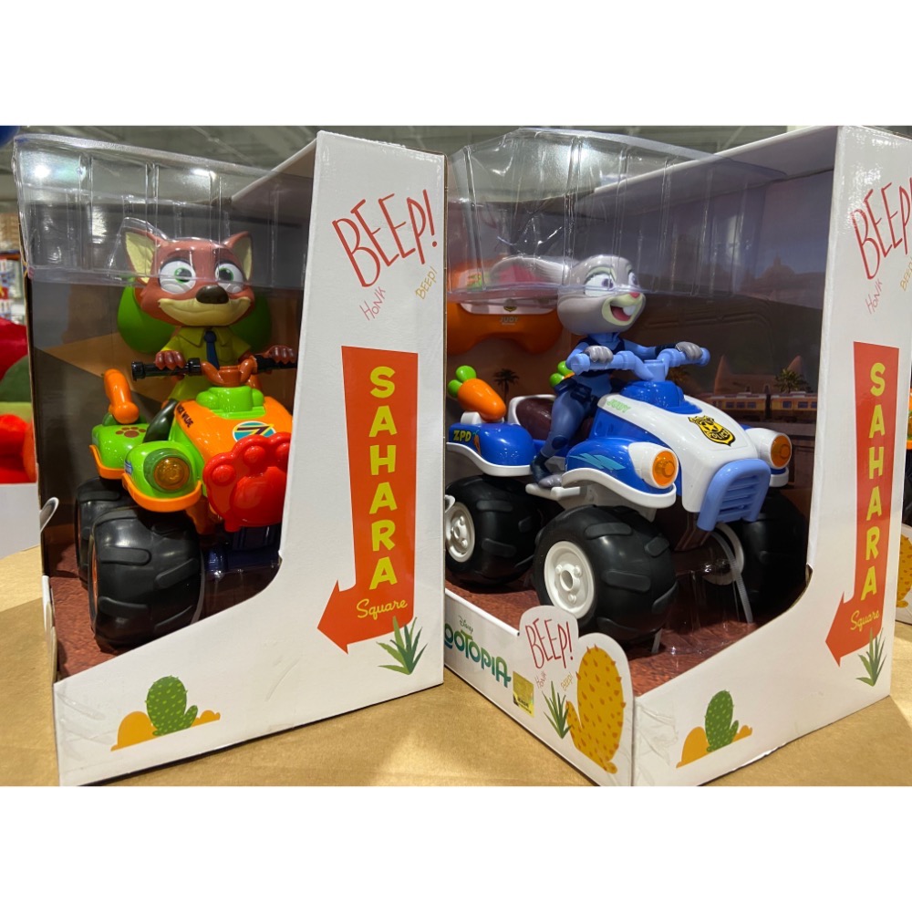 DISNEY ZOOTOPIA 動物方城市遙控車 適合年齡:6歲以上-吉兒好市多COSTCO代購-細節圖2