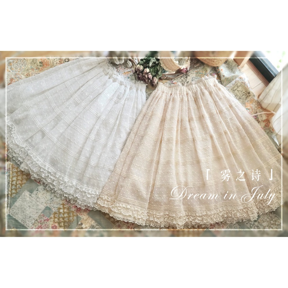 Dream in July 霧之詩 古典襯裙 可以單穿 L 生成-細節圖7