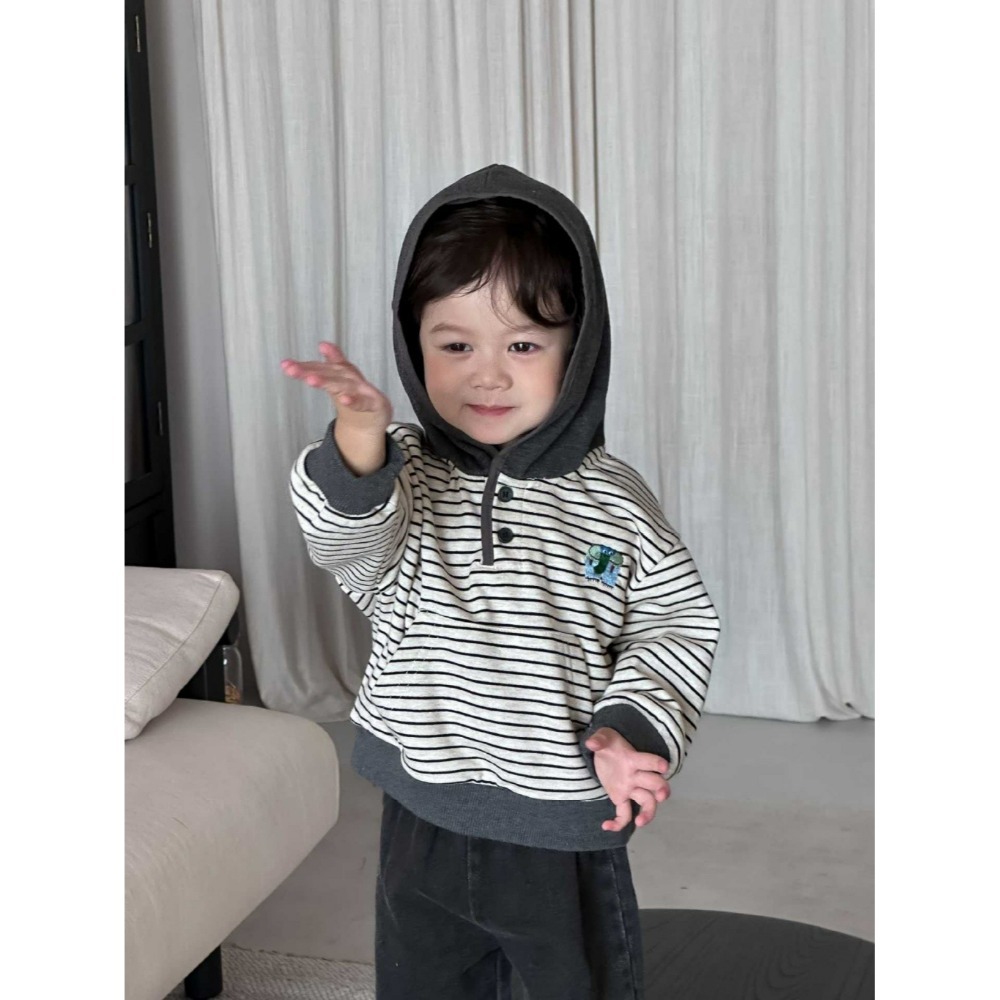 NOZI 寶寶秋冬純色背心/條紋連帽衛衣/牛仔褲-規格圖6
