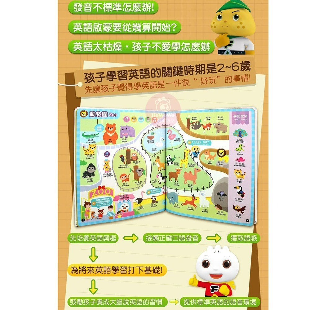 📖風車圖書🔸FOOD超人小手點讀系列-細節圖5