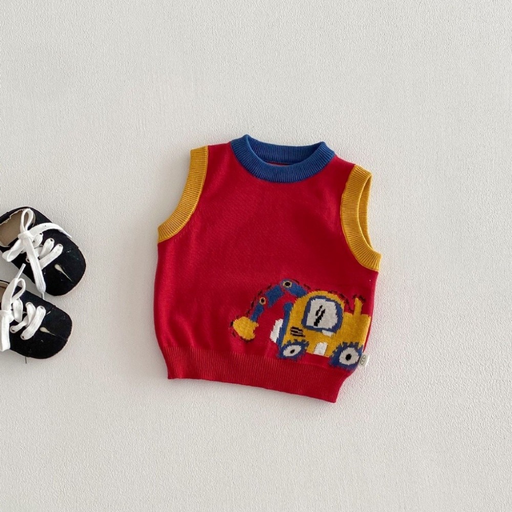 寶寶韓版工程車冒險拼袖卡通系列-規格圖11