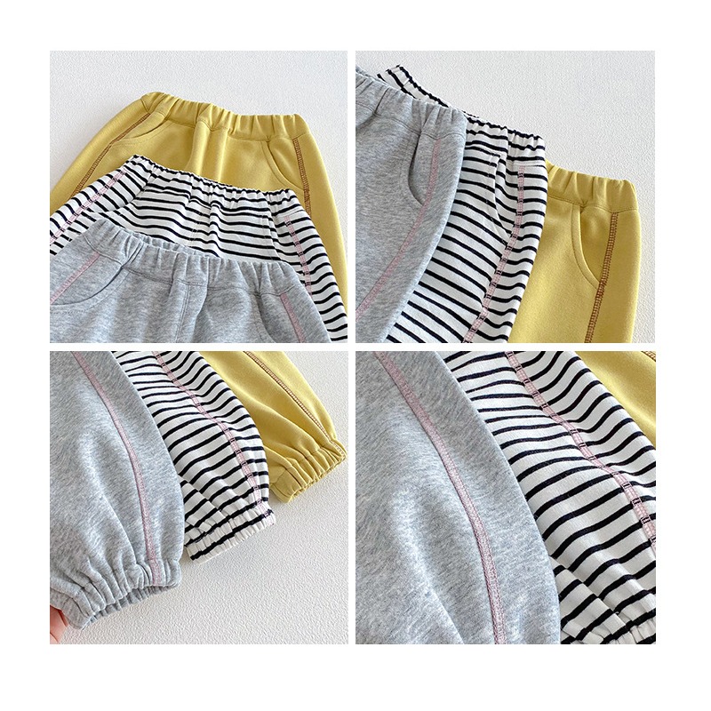 寶寶韓版卡通字母印花衛衣套裝-細節圖9