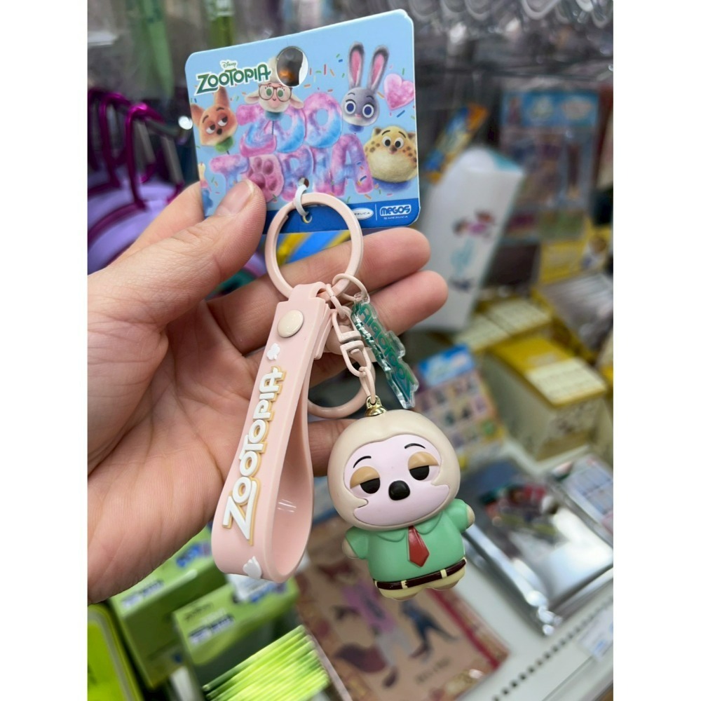 0228日本連線-迪士尼《動物方城市》正版授權 鑰匙圈-規格圖5