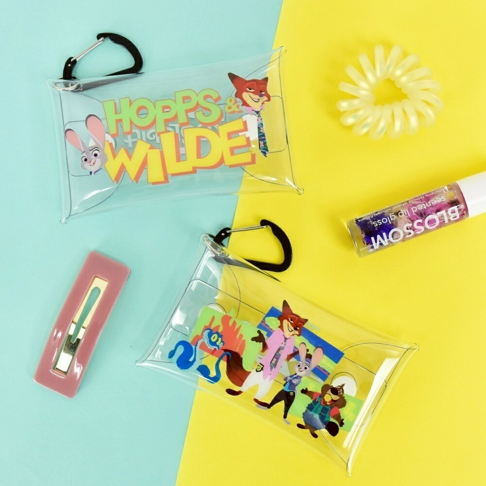 0228日本連線-《動物方城市》超可愛透明收納包-細節圖3