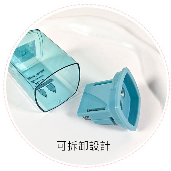 Pencil 雙孔透明削鉛筆器-細節圖6