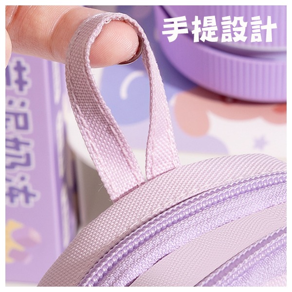 咔多層收納大容量書包式筆袋-細節圖3