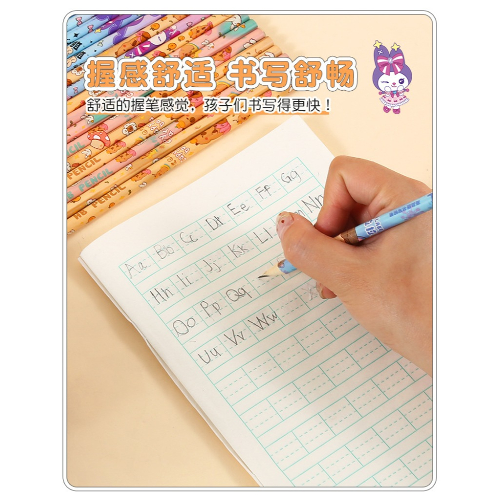 高顏值HB桶裝鉛筆｜30支組-細節圖2