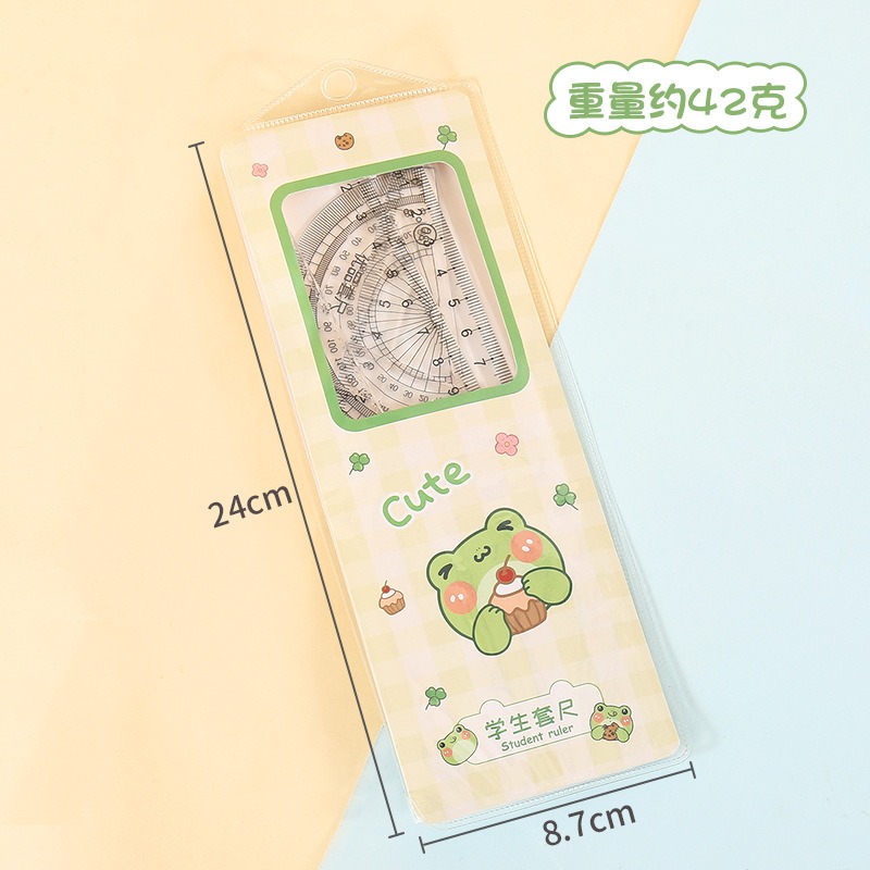 兒童可愛尺規4件套-規格圖4