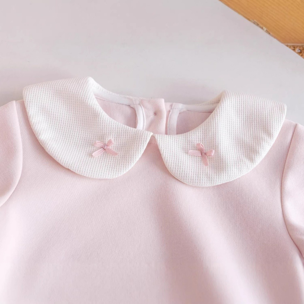 女童春季奶萌兔兔甜心套裝(上衣+長褲)-細節圖3