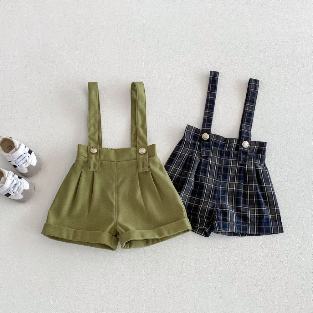 寶寶春季卡通領結禮服襯衫/吊帶褲-細節圖4