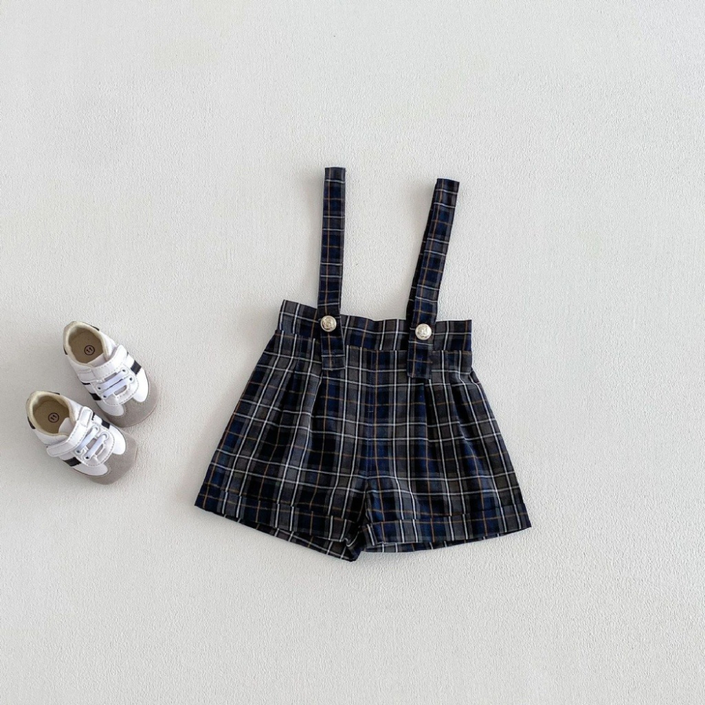 寶寶春季卡通領結禮服襯衫/吊帶褲-細節圖7