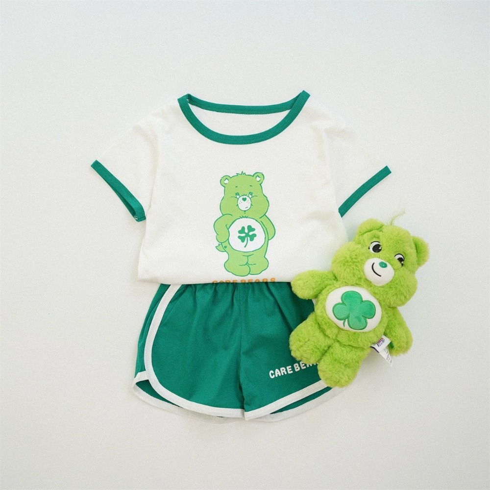 兒童夏季彩色愛心熊．活力運動套裝(80-130碼)-規格圖7