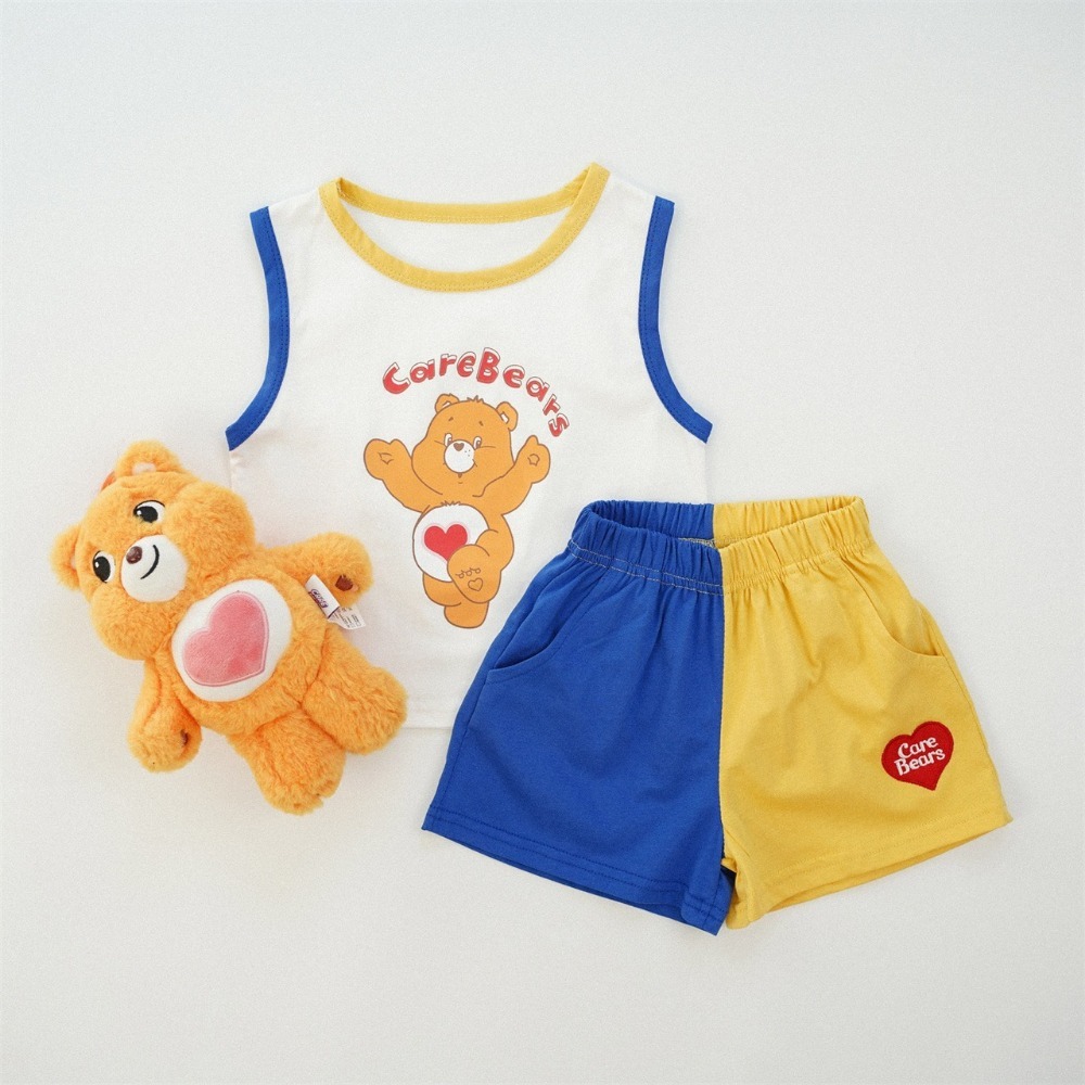 兒童夏季Care Bears陽光熊．清爽背心套裝(80-130碼)-規格圖6