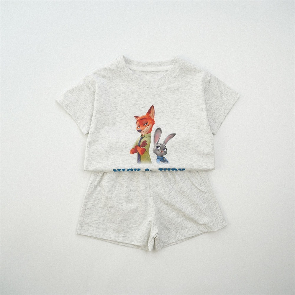 兒童夏季卡通Zootopia萌友．清爽家居套裝(80-150碼)-規格圖5