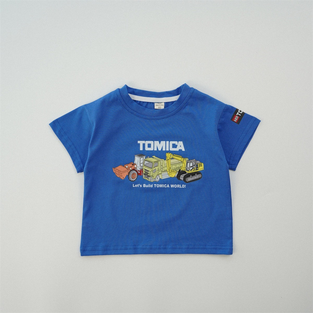 兒童夏季日式TOMICA極速車魂．帥氣短袖T(80-130碼)-細節圖5