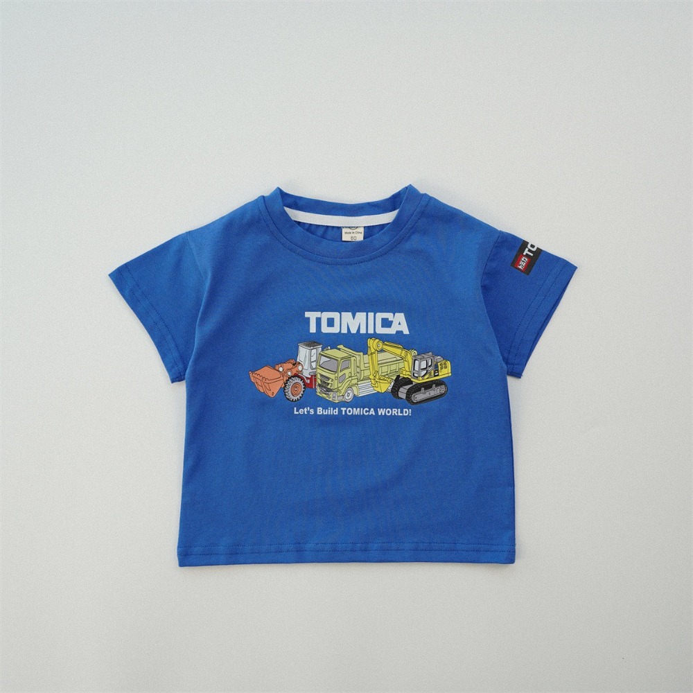 兒童夏季日式TOMICA極速車魂．帥氣短袖T(80-130碼)-規格圖6