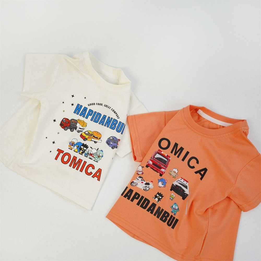 兒童夏季TOMICA急速小車王男孩潮T恤(80-130碼)-細節圖2