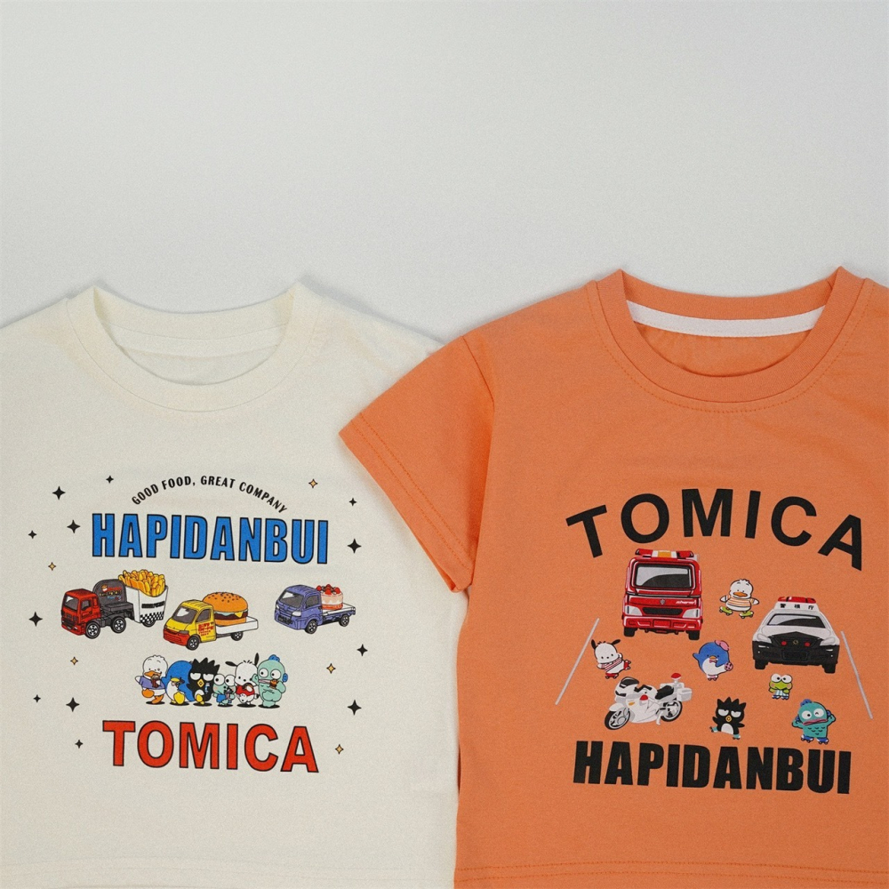 兒童夏季TOMICA急速小車王男孩潮T恤(80-130碼)-細節圖4