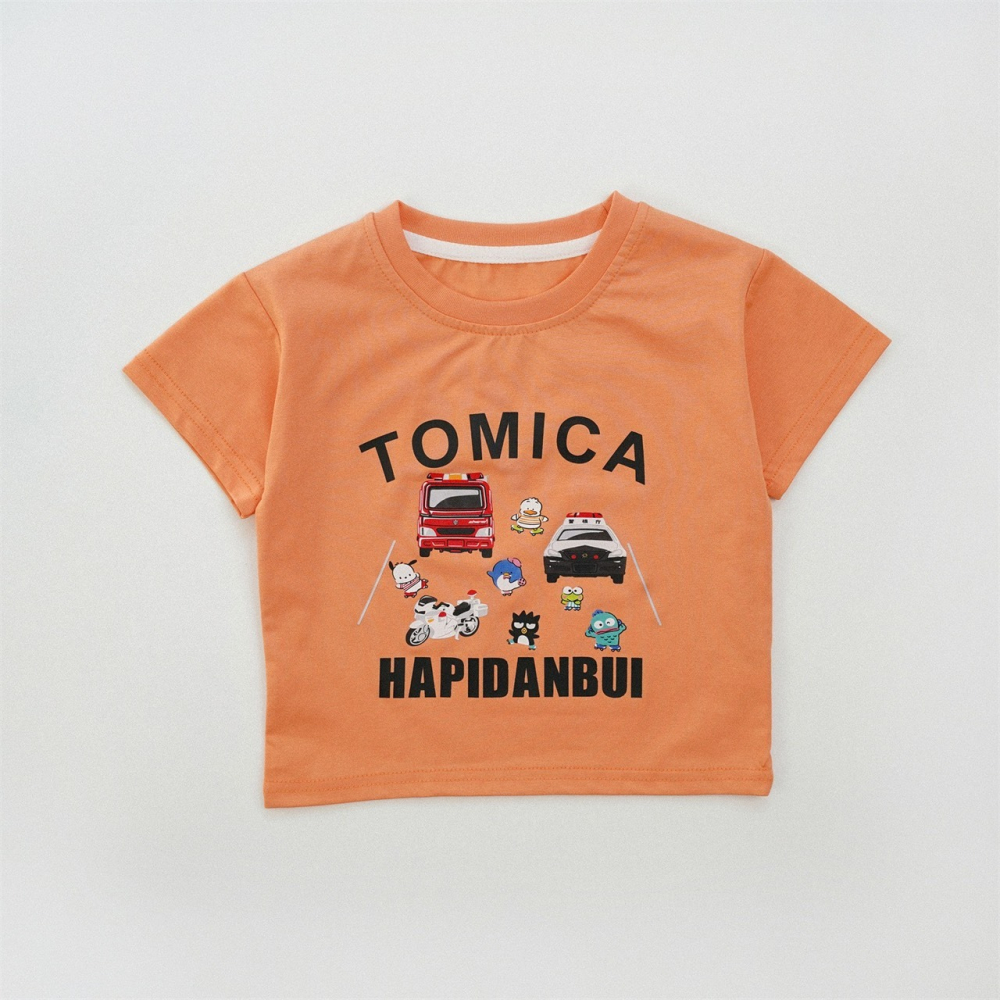 兒童夏季TOMICA急速小車王男孩潮T恤(80-130碼)-細節圖5