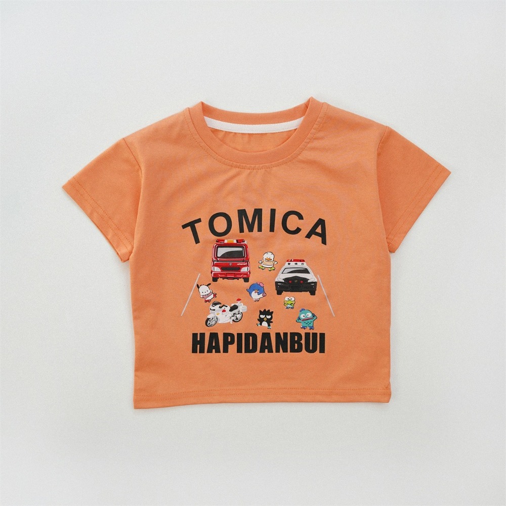 兒童夏季TOMICA急速小車王男孩潮T恤(80-130碼)-規格圖6