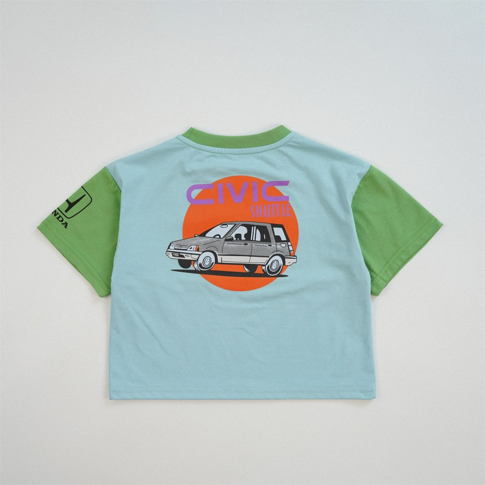 兒童夏季極速經典．復古跑車潮T恤(80-130碼)-細節圖6