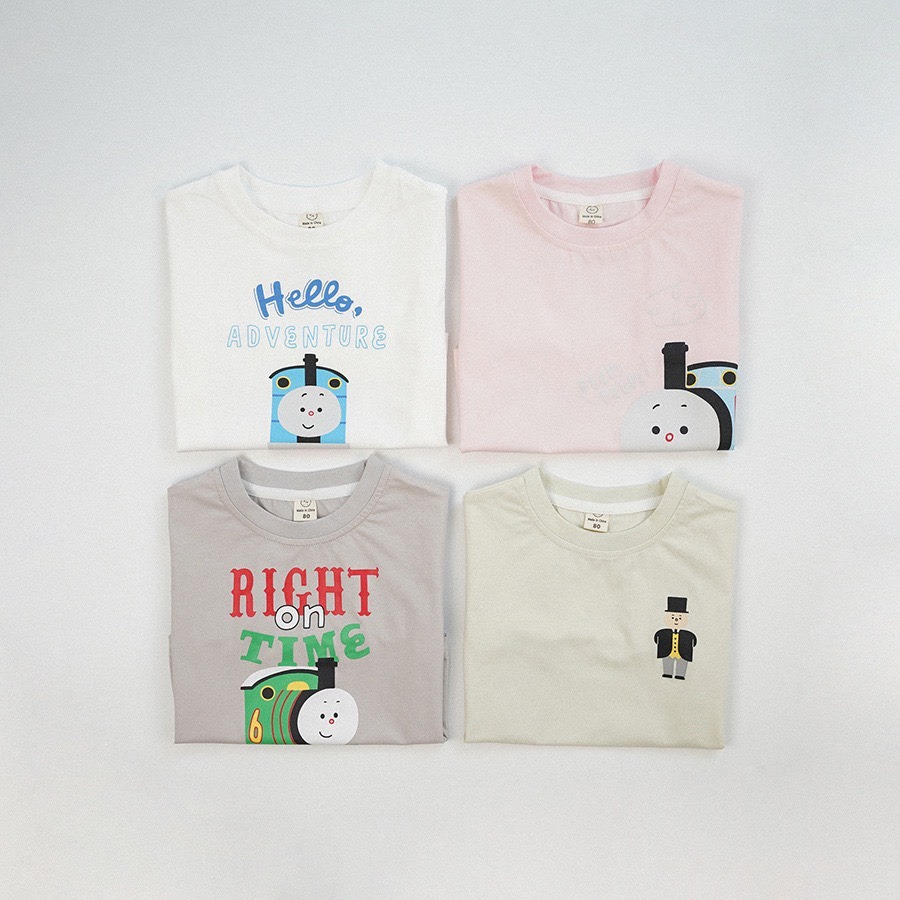 兒童夏季湯瑪士冒險童趣Ｔ恤(80-130碼)-細節圖2