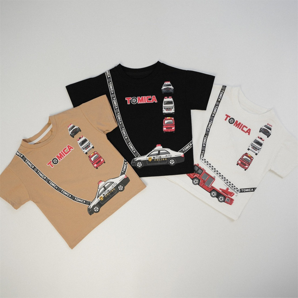 兒童夏季TOMICA救援小隊帥氣短袖T(80-150碼)-細節圖2
