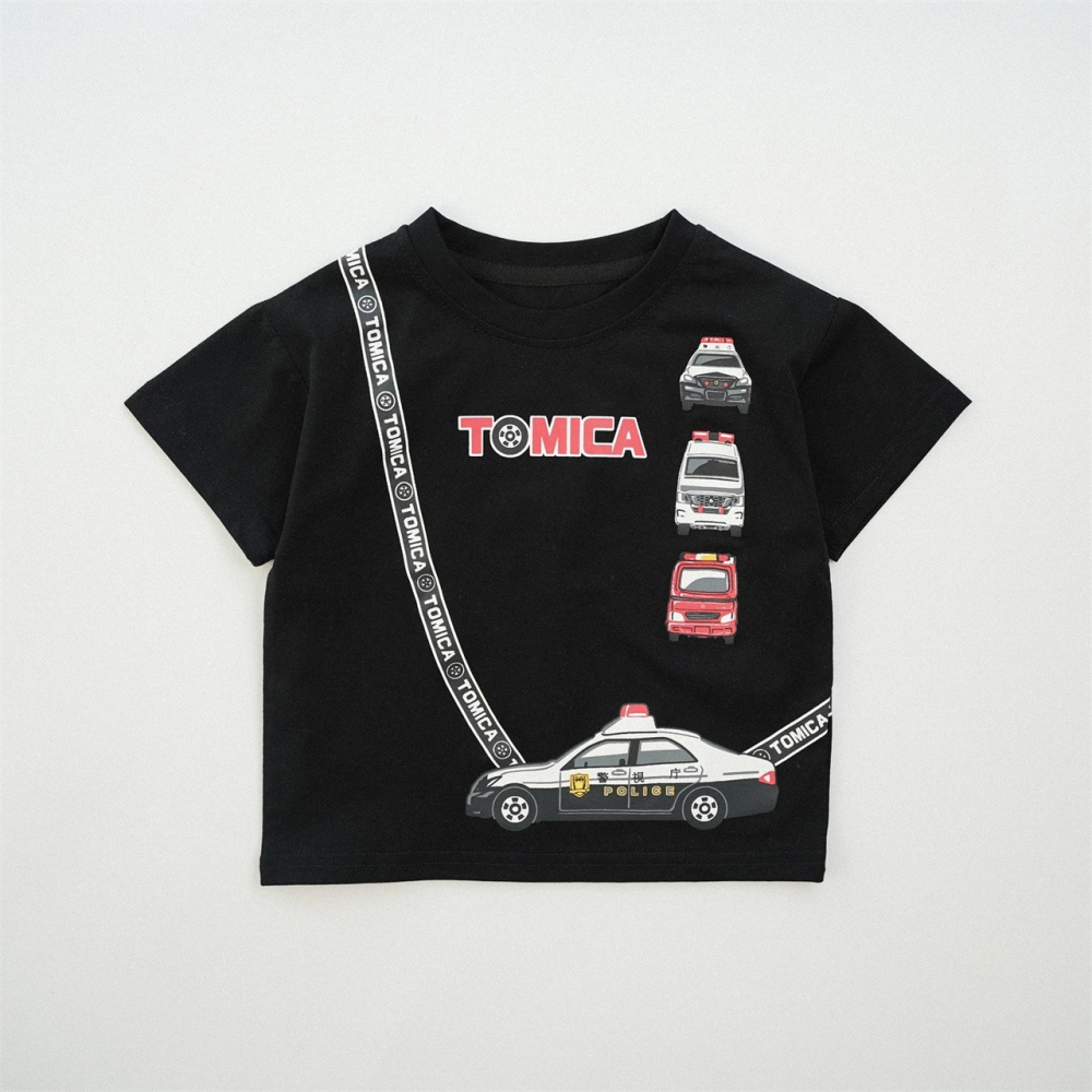 兒童夏季TOMICA救援小隊帥氣短袖T(80-150碼)-細節圖6