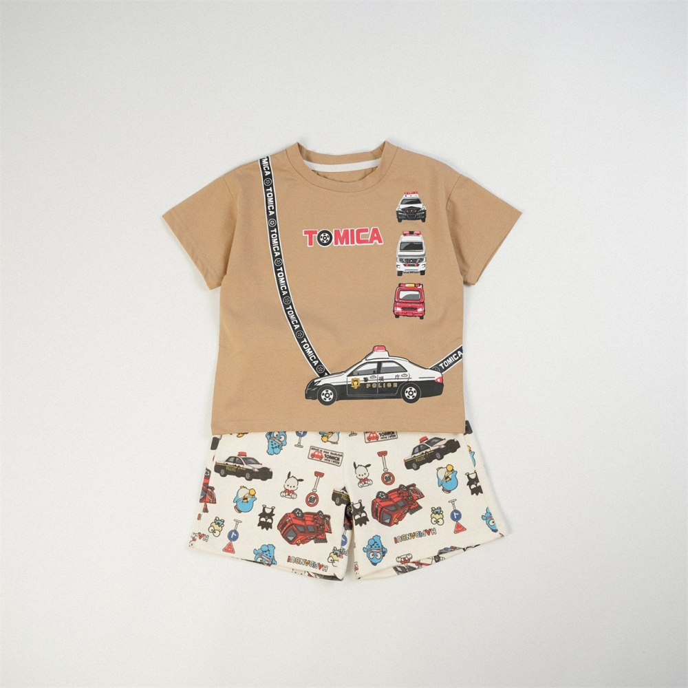 兒童夏季TOMICA救援小隊帥氣短袖T(80-150碼)-細節圖9