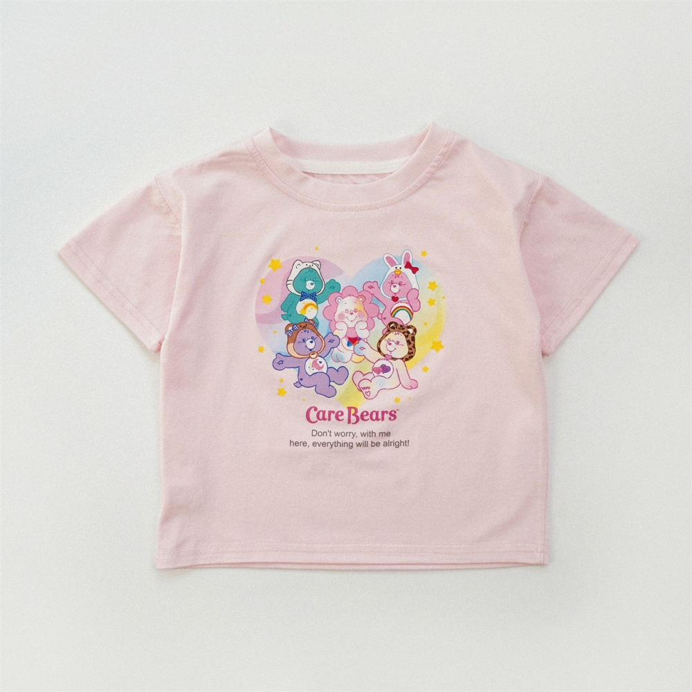 兒童夏季Care Bears歡樂巡遊．療癒短袖T(80-150碼)-細節圖4