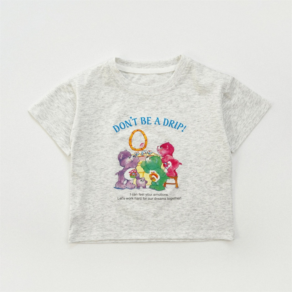 兒童夏季Care Bears歡樂巡遊．療癒短袖T(80-150碼)-細節圖5