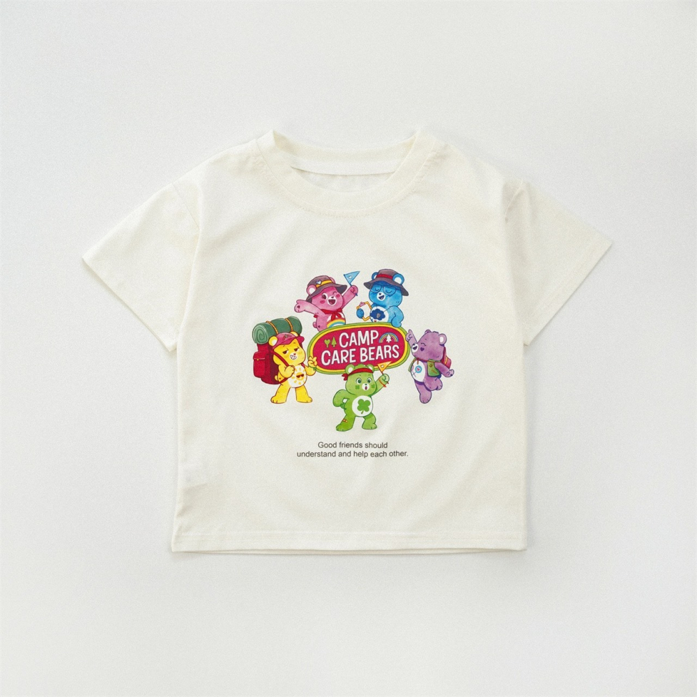 兒童夏季Care Bears歡樂巡遊．療癒短袖T(80-150碼)-細節圖6