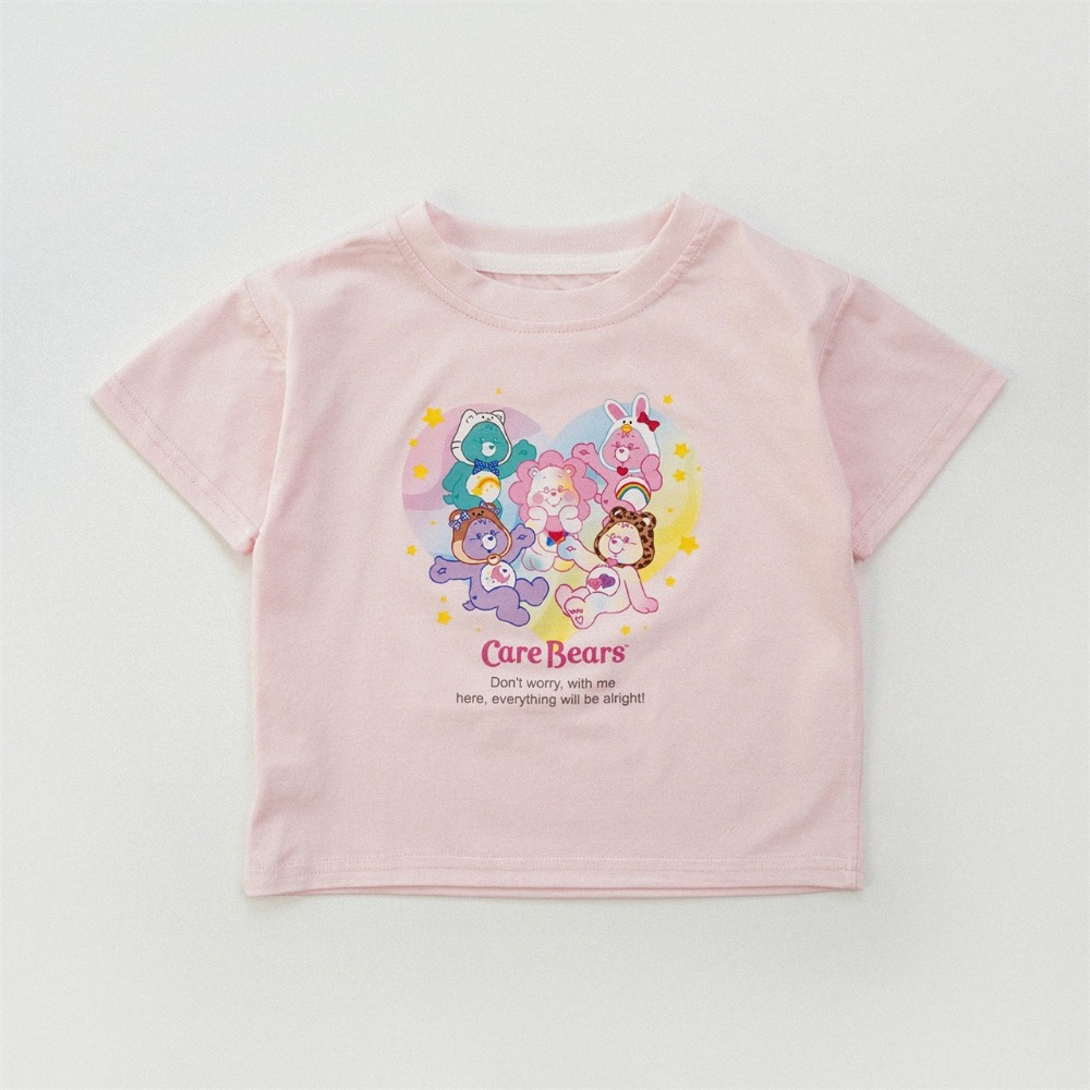 兒童夏季Care Bears歡樂巡遊．療癒短袖T(80-150碼)-規格圖7