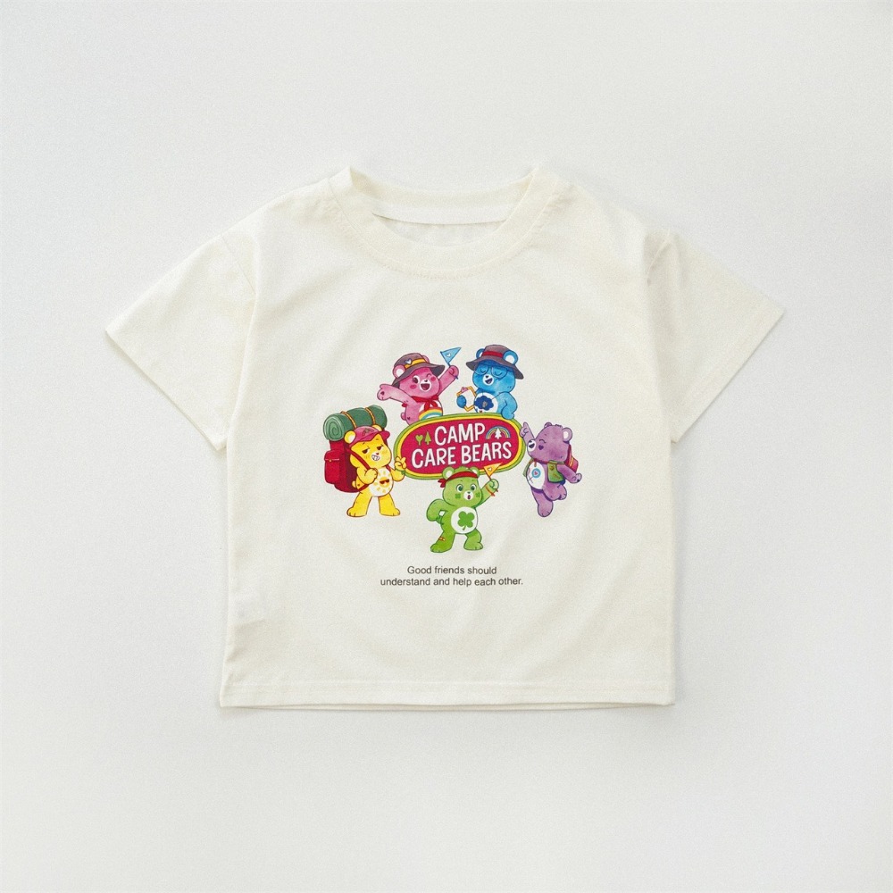 兒童夏季Care Bears歡樂巡遊．療癒短袖T(80-150碼)-規格圖7
