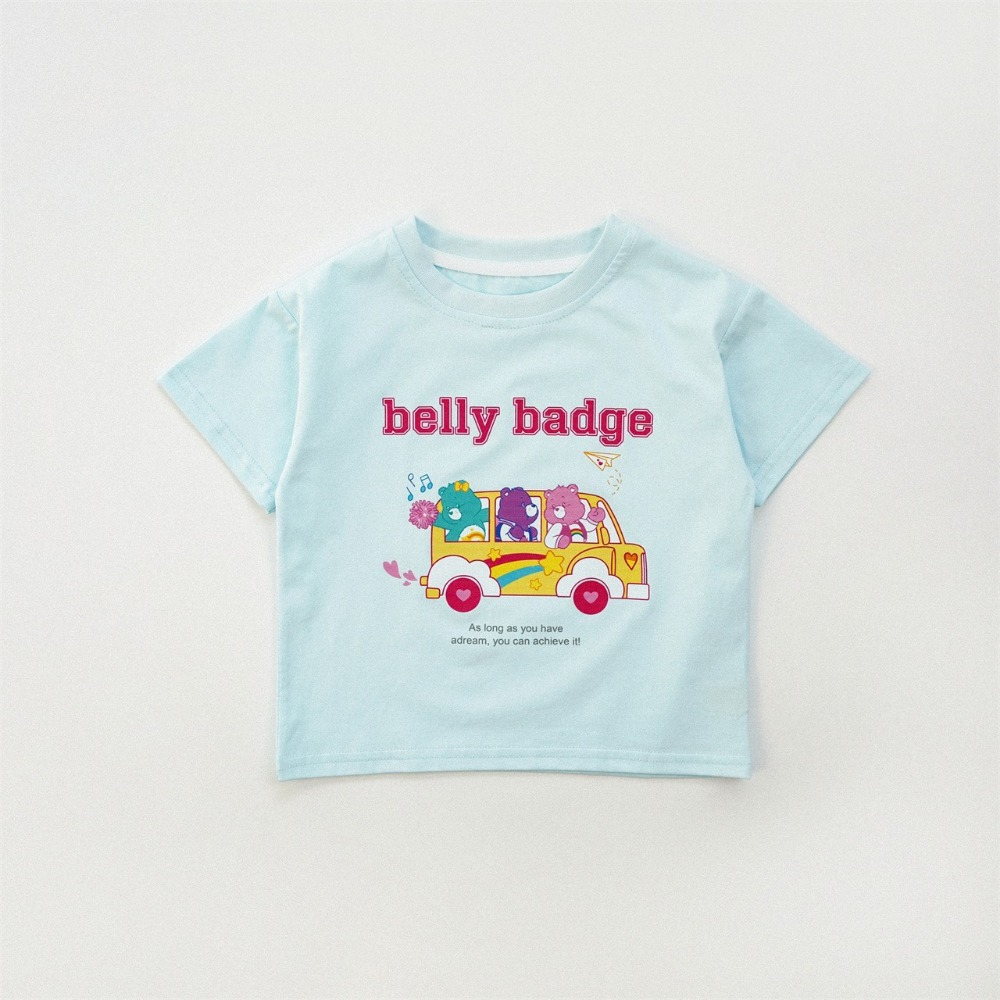 兒童夏季Care Bears歡樂巡遊．療癒短袖T(80-150碼)-規格圖7