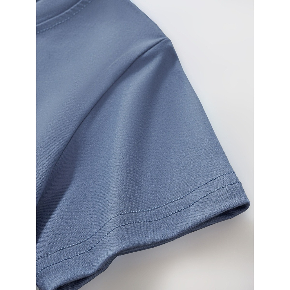 兒童夏季時尚歐美風短袖圓領T恤-動物花朵-細節圖4