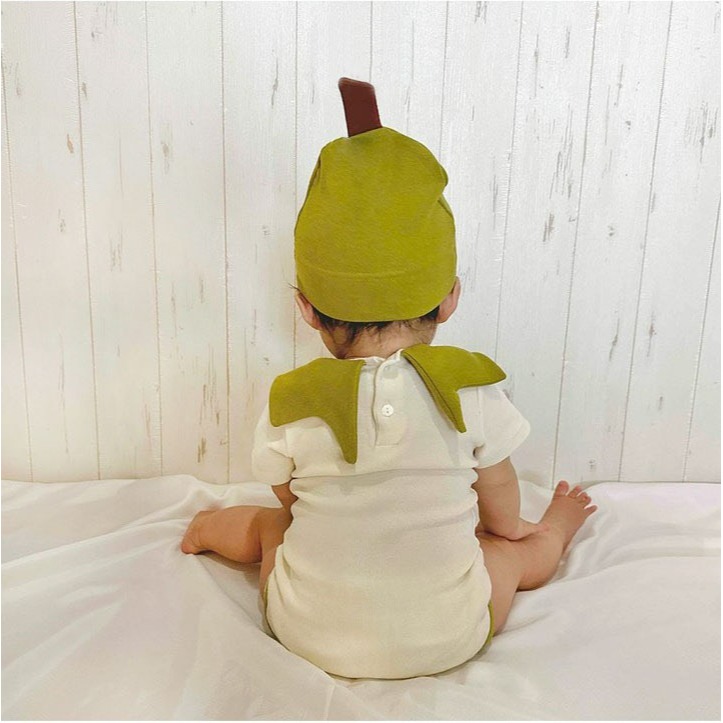 Tommy＇s gifts 寶寶INS款榴槤造型包屁衣(含帽子)-細節圖8